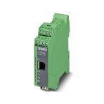 Phoenix Contact 2313452 Second generation FL COMSERVER UNI..., serial device server for converting a serial 232/422/485 interface to Ethernet, supports TCP, UDP, Modbus gateway, and PPP applications, incl. COM port redirector software and user documentation
