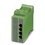 Phoenix Contact 2891013 Factoryline Power-over-Ethernet modules (PSE) for midspan power supply according to IEEE 802.3af, two PoE supply ports, no configuration required, function possible with 10 and 100 Mbps networks