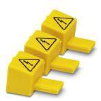 Phoenix Contact 2908000 Protective covers for TMC 8 bus bars. Cuttable, three positions, yellow.