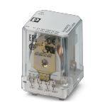 Phoenix Contact 2903703 Plug-in high-power relay with power contacts, 3 changeover contacts, coil voltage: 24 V AC