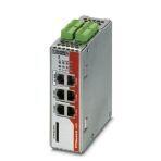 Phoenix Contact 2701875 Remote maintenance router, 10/100 Mbps, NAT, VPN, firewall, Unmanaged 5-port Switch