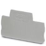 Phoenix Contact 3030459 End cover, length: 67.6 mm, width: 2.2 mm, height: 39.7 mm, color: gray