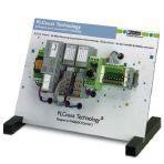 Phoenix Contact 1046568 AXC F 2152 starter kit including PLCnext Control AXC F 2152, voltage switch, digital input and output module, analog input and output module, potentiometer, switch module, PROFICLOUD license, as well as a power supply unit, patch cable, country-specific a