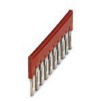 Phoenix Contact 3030323 Plug-in bridge, pitch: 8.2 mm, width: 80.3 mm, number of positions: 10, color: red