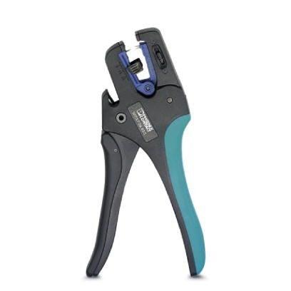 Phoenix Contact 1212158 Stripping tool, for cables and conductors (especially for cables protected against short circuits and ground leakages) 1.5 - 6 mmÂ², self-adjusting, stripping length of up to 18 mm, cutting capacity of up to 10 mmÂ² stranded/1.5 mmÂ² solid, replaceable st
